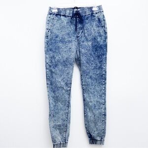 Bullhead Medium jogger pants acid wash